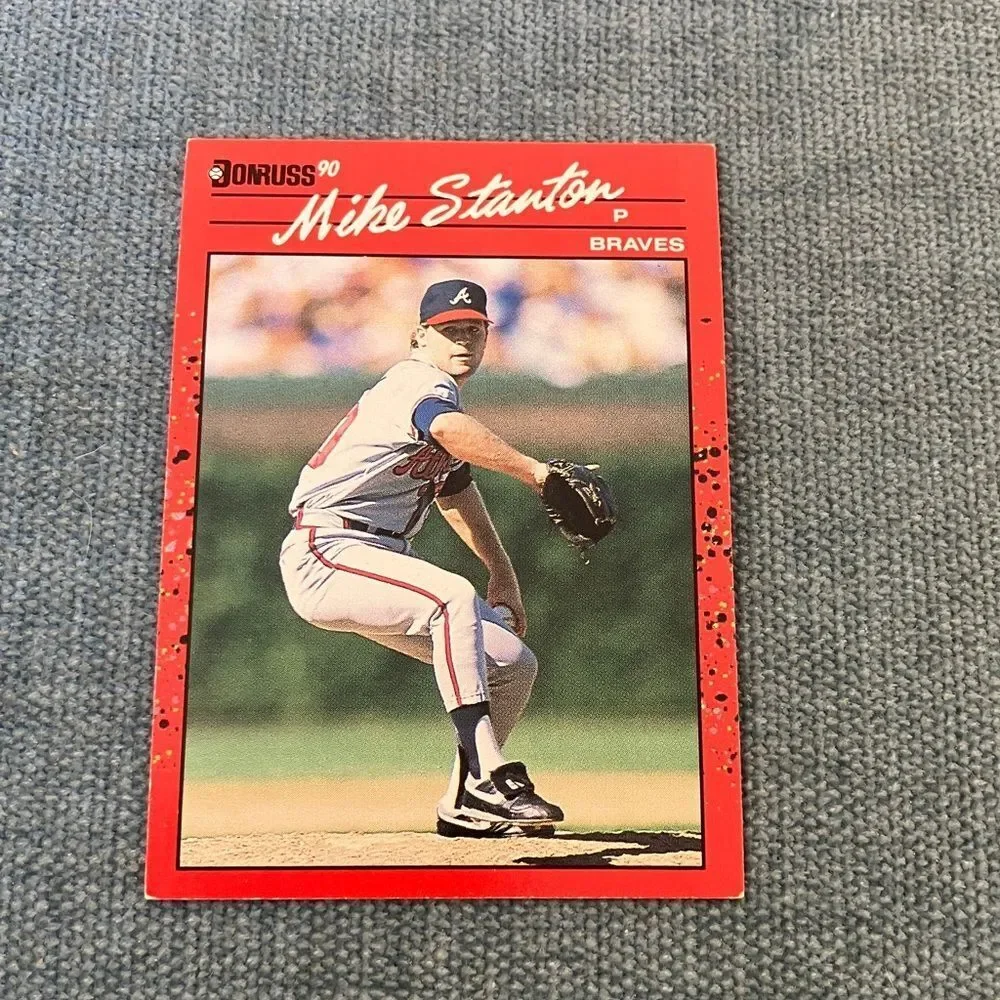 1990 Donruss Atlanta Braves Baseball Card Trading Card